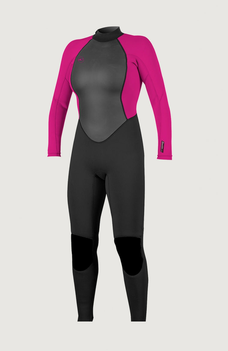 Reactor-2 3/2mm Back Zip Full Wetsuit | Black Reactor-2 3/2mm Back Zip Full Wetsuit | Black