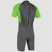 Reactor-2 2mm Back Zip Shortsleeve Spring Wetsuit | GRAPH/DAYGLO