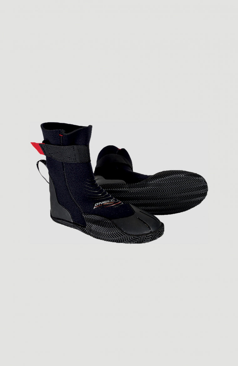 Heat 5mm Zip Boot | Black Heat 5mm Zip Boot | Black
