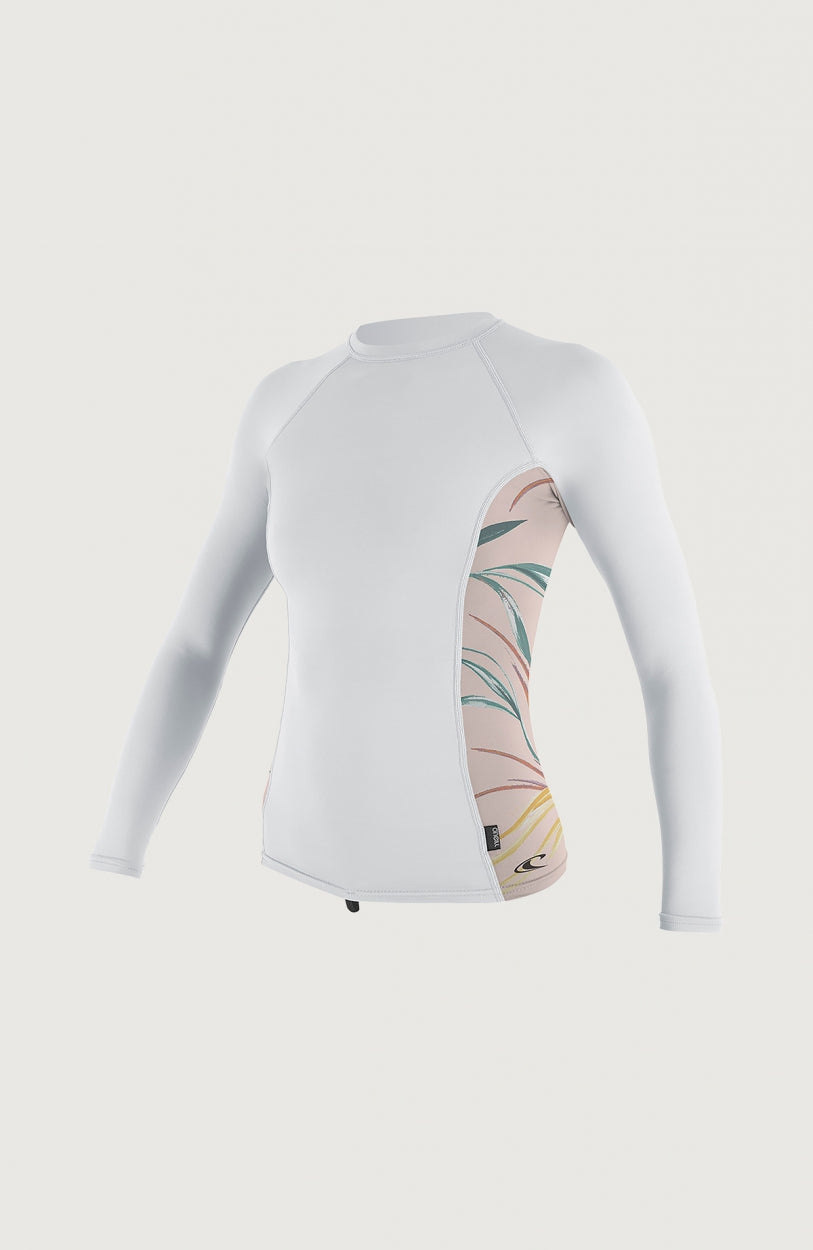 O'Neill Femmes Skins Side Print Long Sleeve Rash Guard Femmes – O