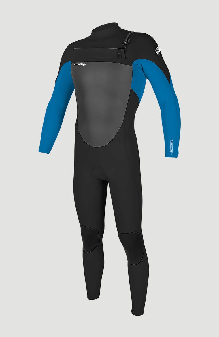 Epic 4/3mm Chest Zip Full Wetsuit | BL Black Epic 4/3mm Chest Zip Full Wetsuit | BL Black