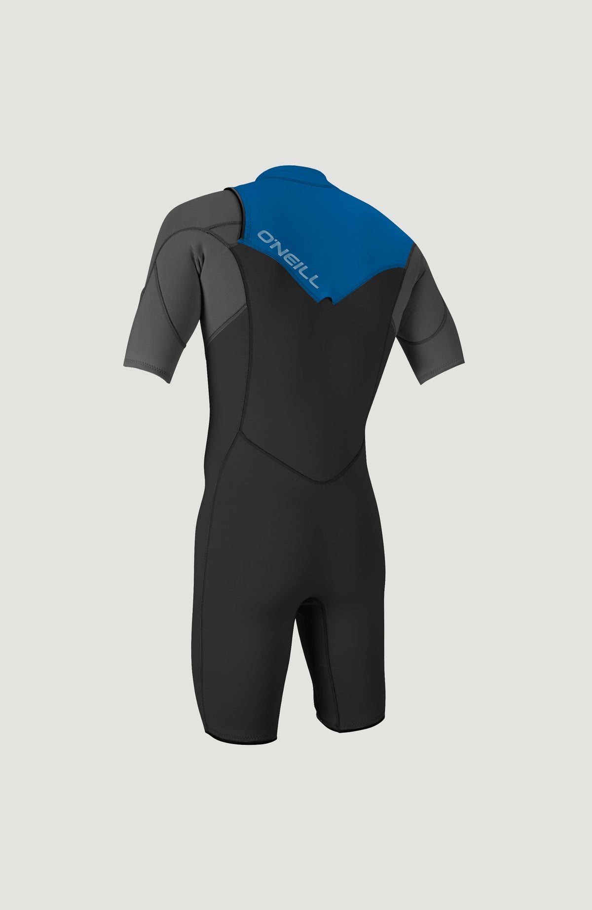 Hammer 2mm Chest Zip S/S Spring Youth | BLK/GRAPH/OCEAN