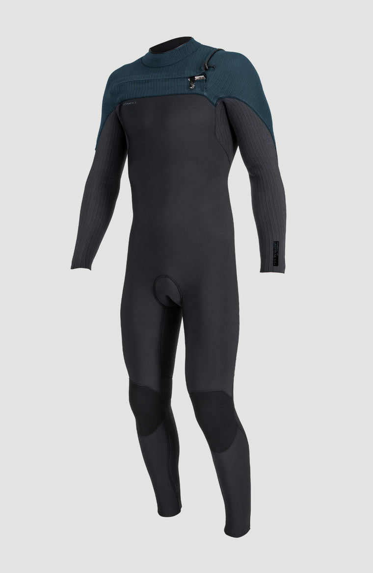 Blueprint Windfreak 5/4mm Chest Zip Full Wetsuit | BLACK/CADET BLUE Blueprint Windfreak 5/4mm Chest Zip Full Wetsuit | BLACK/CADET BLUE