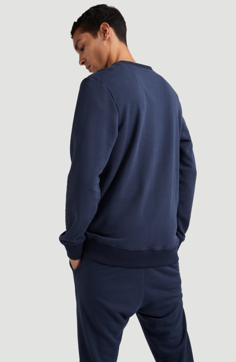 Sweat Triple Stack Crew | Ink Blue -A