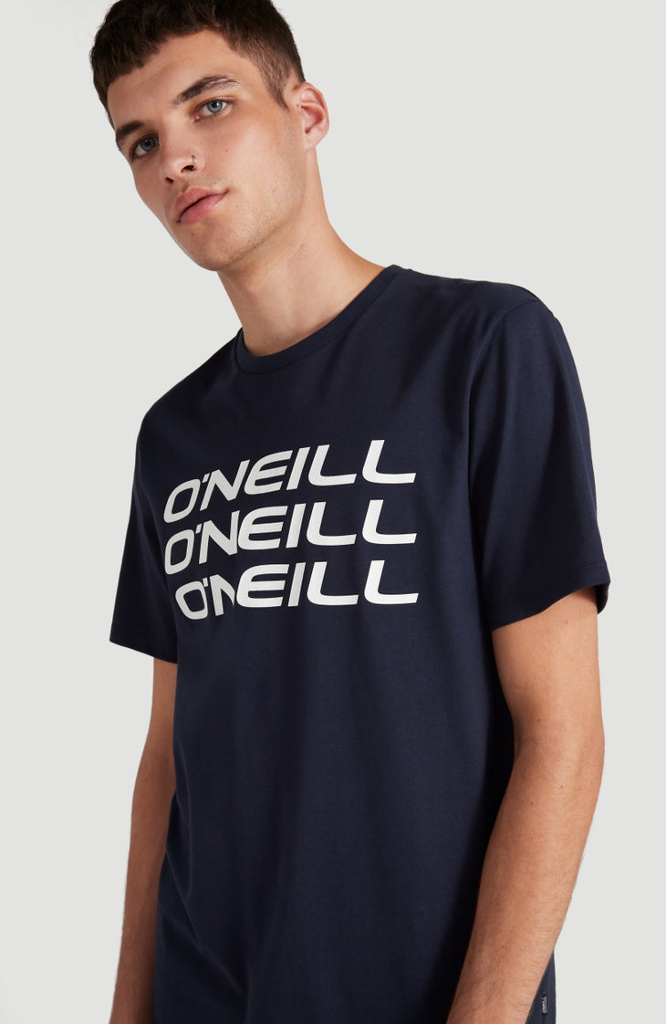 Tee-Shirt Triple Stack | Ink Blue -A
