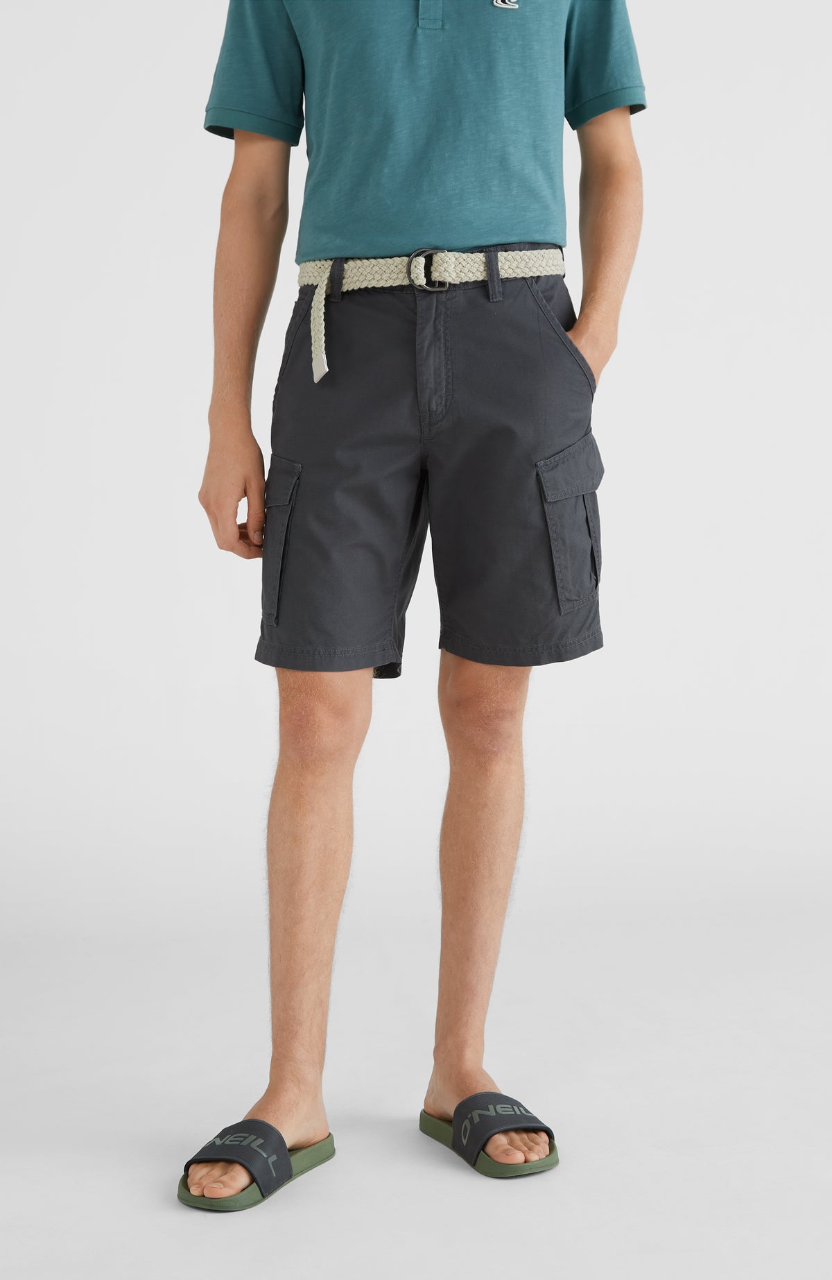 Short Beach Break Cargo | Asphalt - A