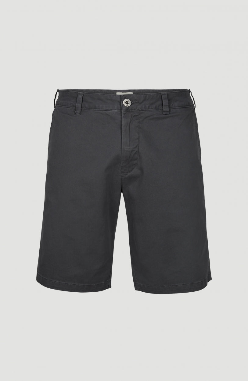 Short Friday Night Chino | Asphalt - A