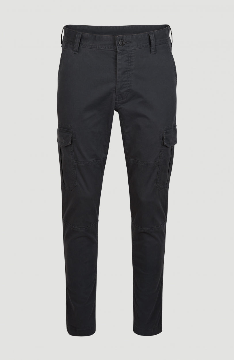 Pantalon Tapered Cargo | Asphalt - A