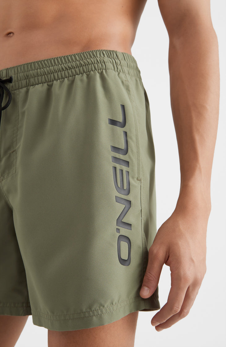 Short De Bain Cali | Deep Lichen Green