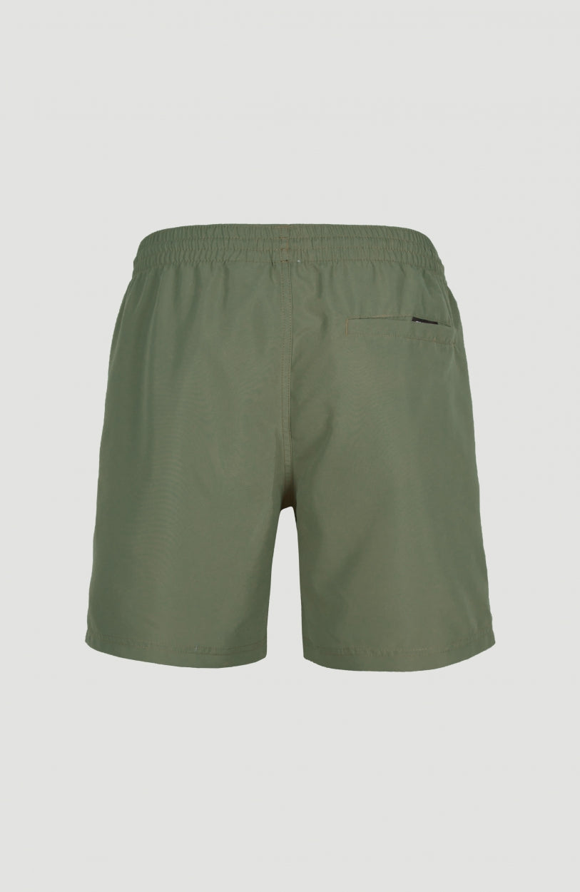 Short De Bain Cali | Deep Lichen Green