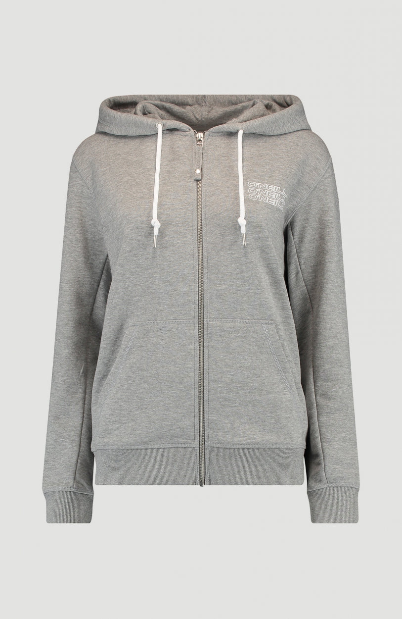 Sweat Triple Stack Full Zip | Silver Melee -A