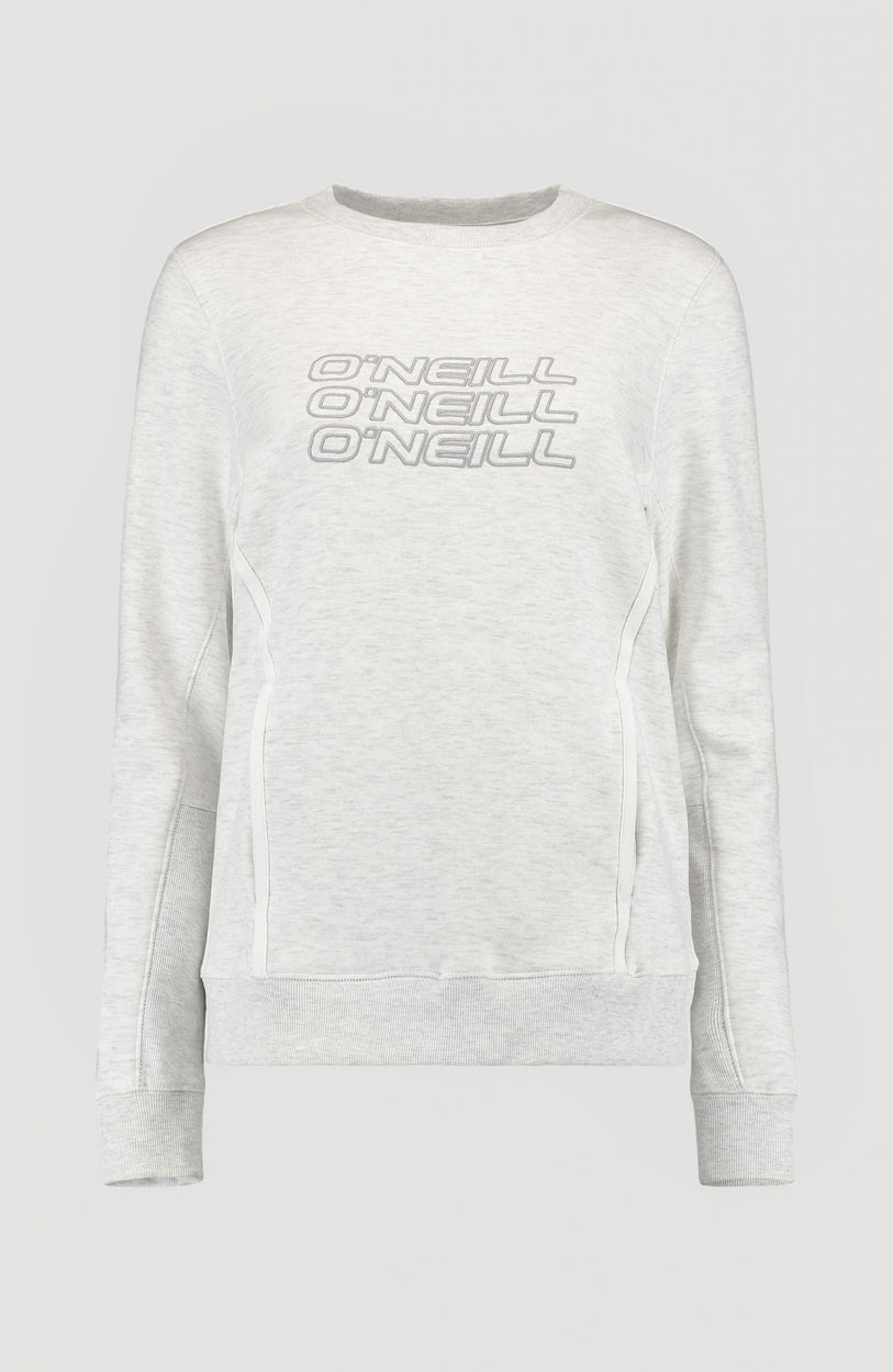 Sweat O'Neill Triple Stack Crew | White Melee