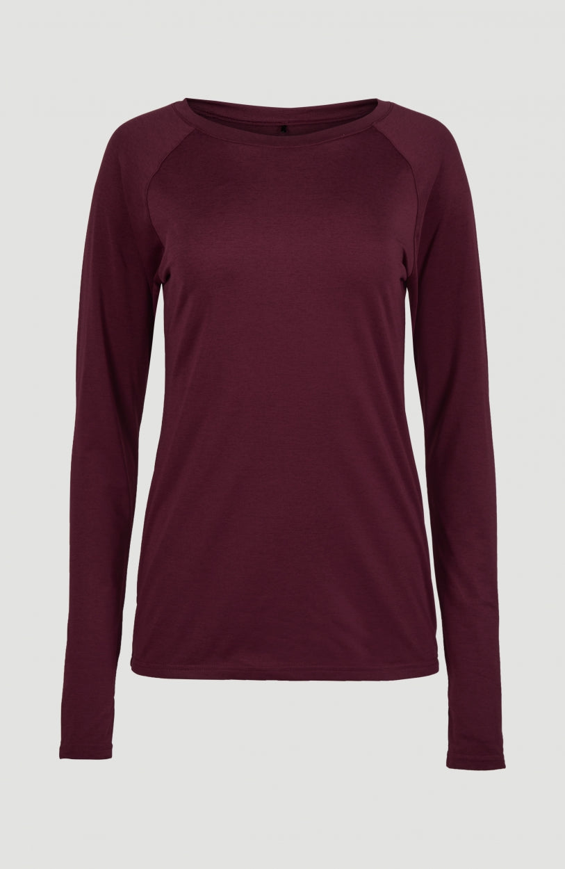 Tee-Shirt Manches Longues Yoga | Windsor Wine -A