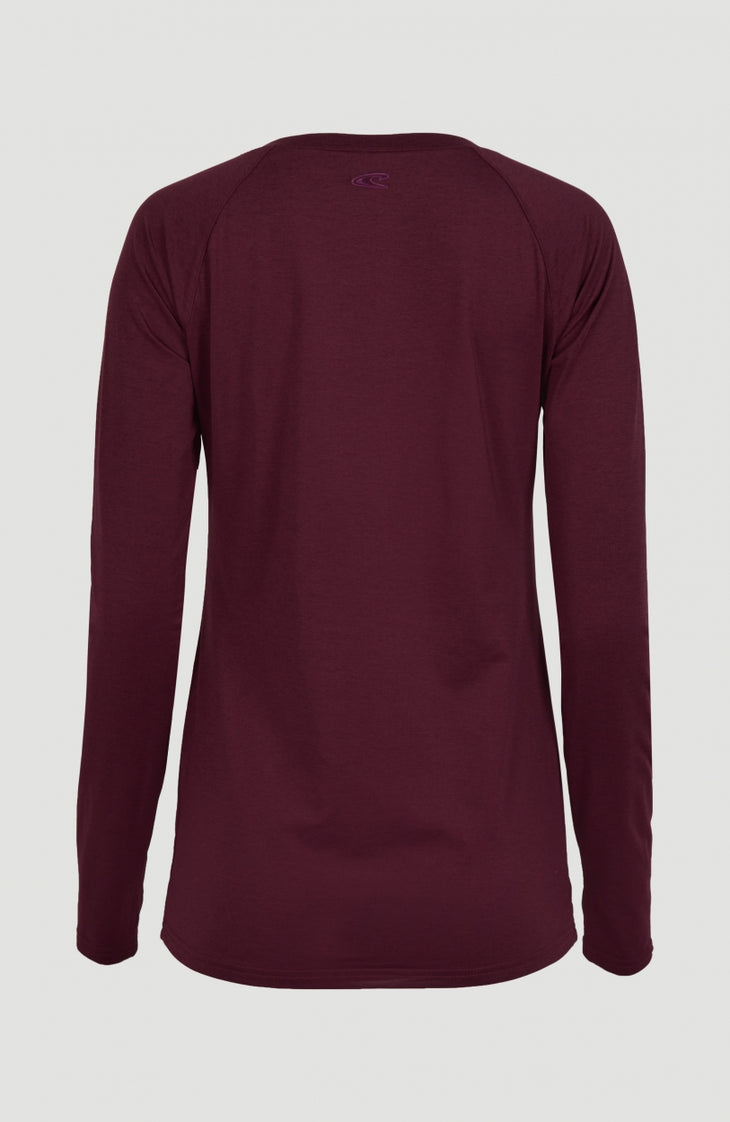 Tee-Shirt Manches Longues Yoga | Windsor Wine -A