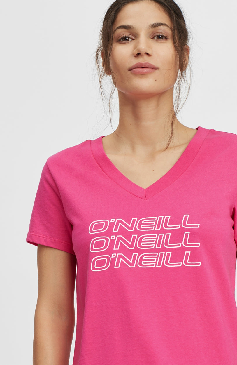 Tee-Shirt Triple Stack V-Neck | Cabaret -A