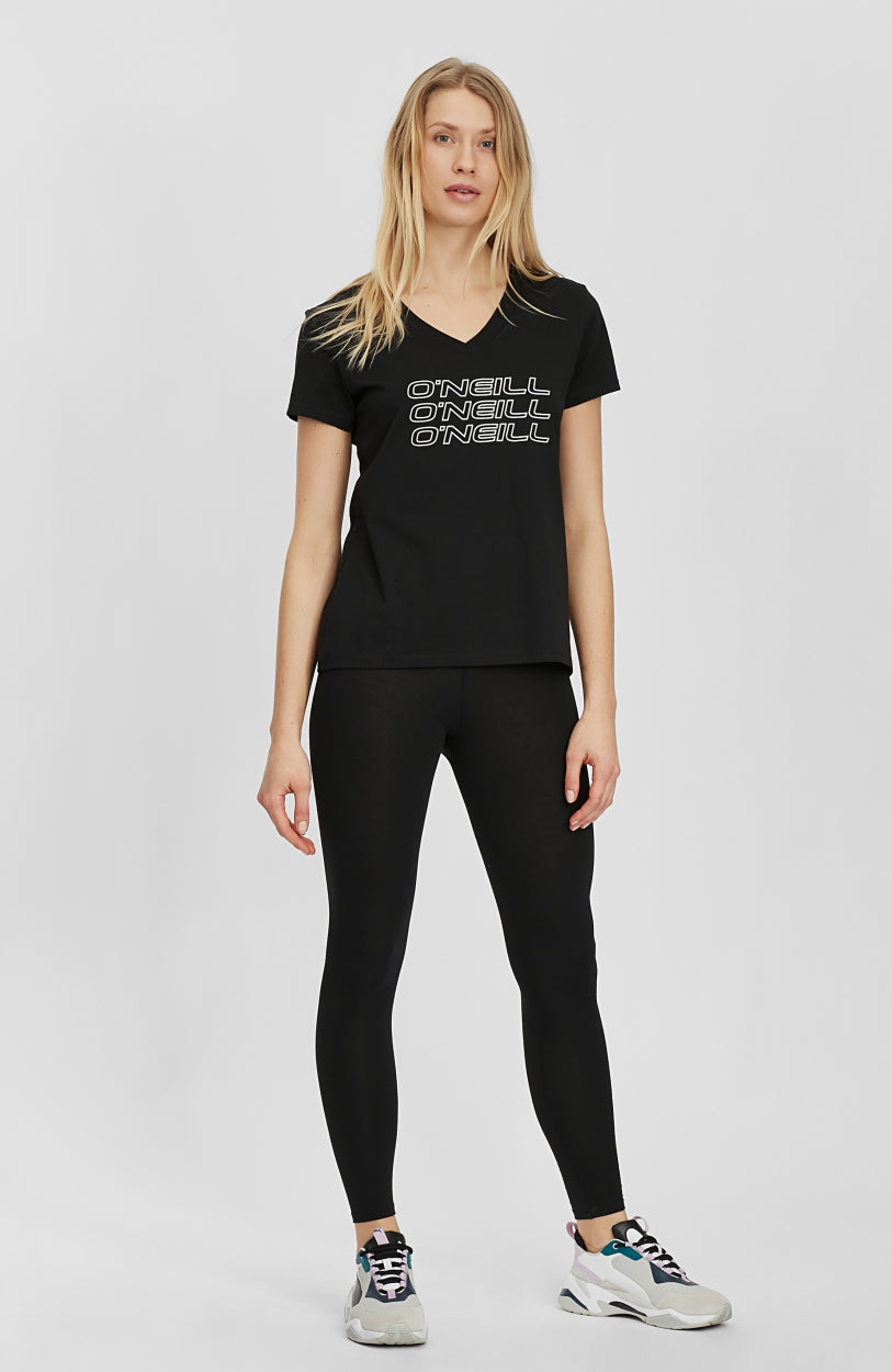 Tee-Shirt Triple Stack V-Neck | BlackOut - A