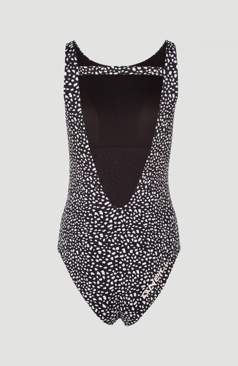 Maillot De Bain Logo High Neck | Black AO 4