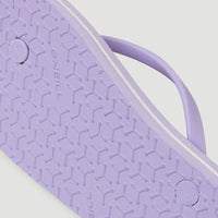 Tongs à logo Profile | Purple Rose