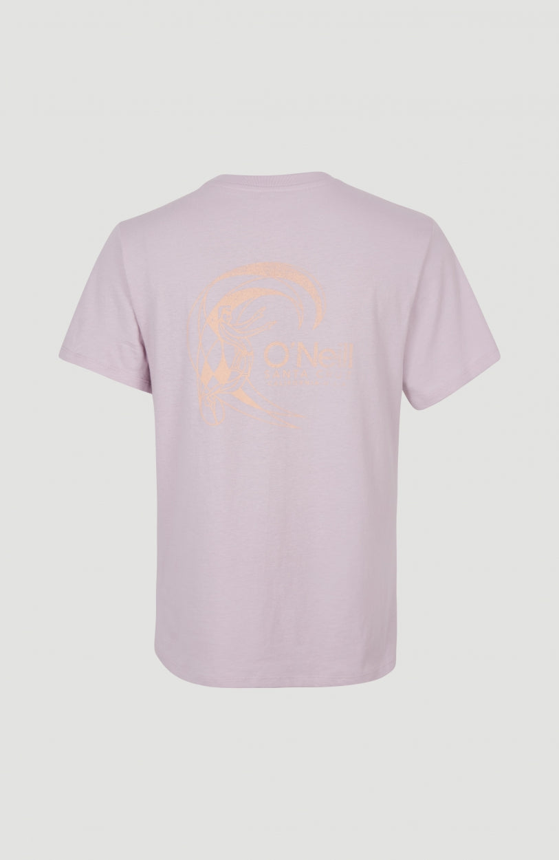 Circle Surfer T-Shirt | Lavendar Frost