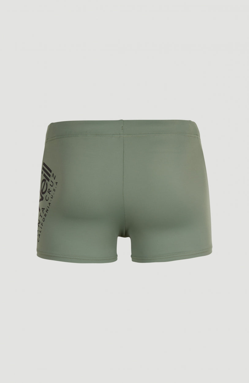 Maillot De Bain Cali | Deep Lichen Green