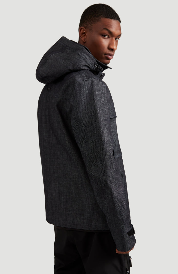 GORE-TEX Denim Kickstart Snow Jacket | Ink Blue -A