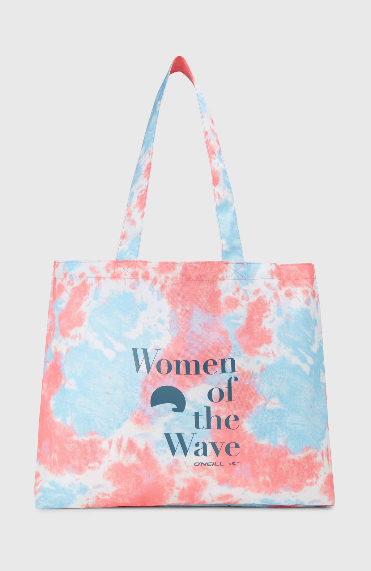 Tote bag Coastal Print | Pink Ice Cube Tie Dye