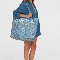 Tote bag Coastal Print | Yellow Animal Blur