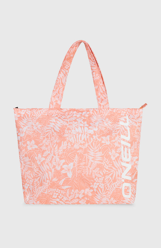 Tote bag Coastal Print | Peach Island Sky