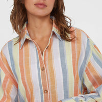 Chemise longue Beach Vintage | Vintage Stripe