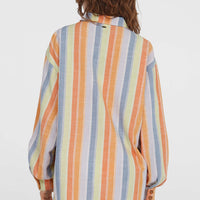 Chemise longue Beach Vintage | Vintage Stripe