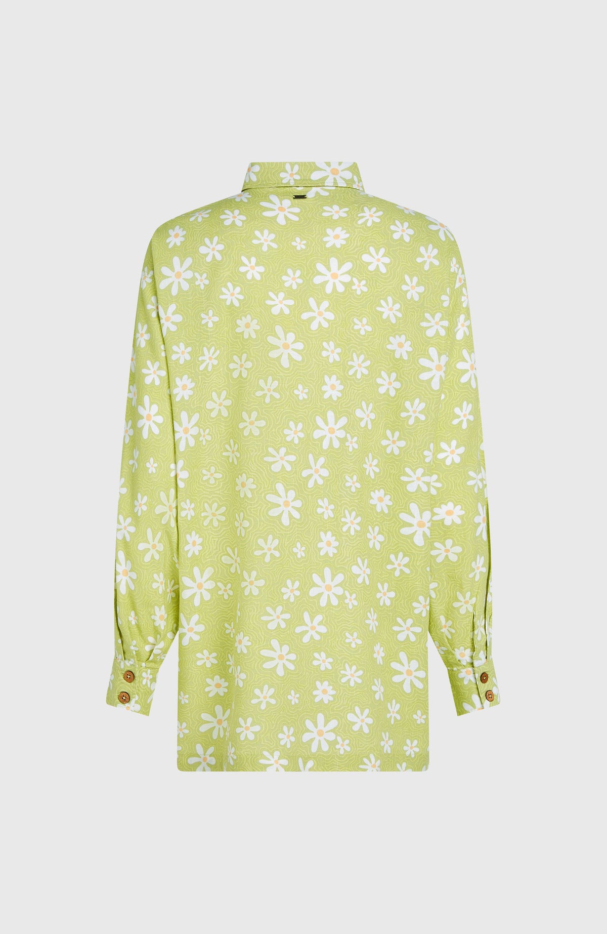Chemise longue Beach Vintage | Green Daisyline