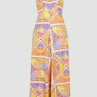 Combinaison Alba | Yellow Scarf Print