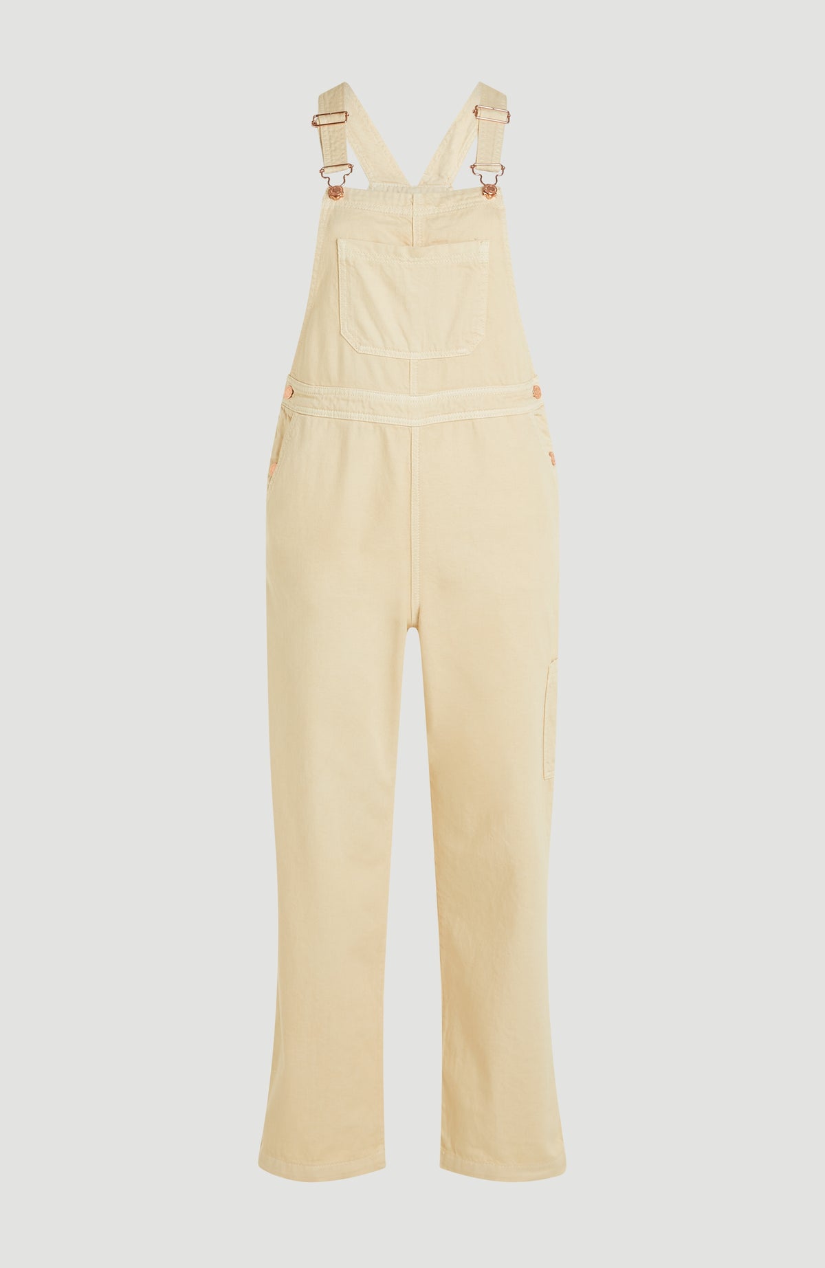 【2024ss♡新品】 plage Salopette Salopette en sergé Koa | Bleached Sand – O'Neill