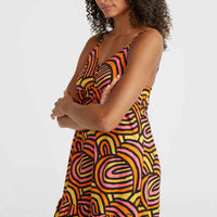 Robe Malu Beach | Orange Rainbow Stripe