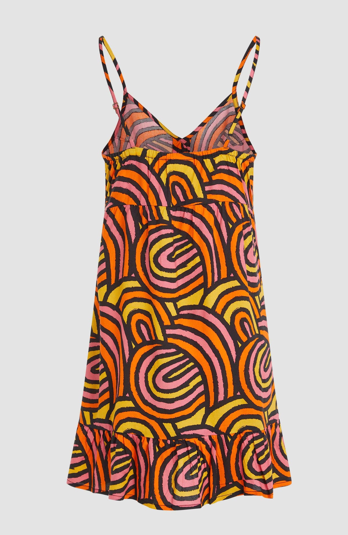 Robe Malu Beach | Orange Rainbow Stripe