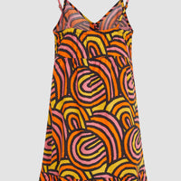 Robe Malu Beach | Orange Rainbow Stripe