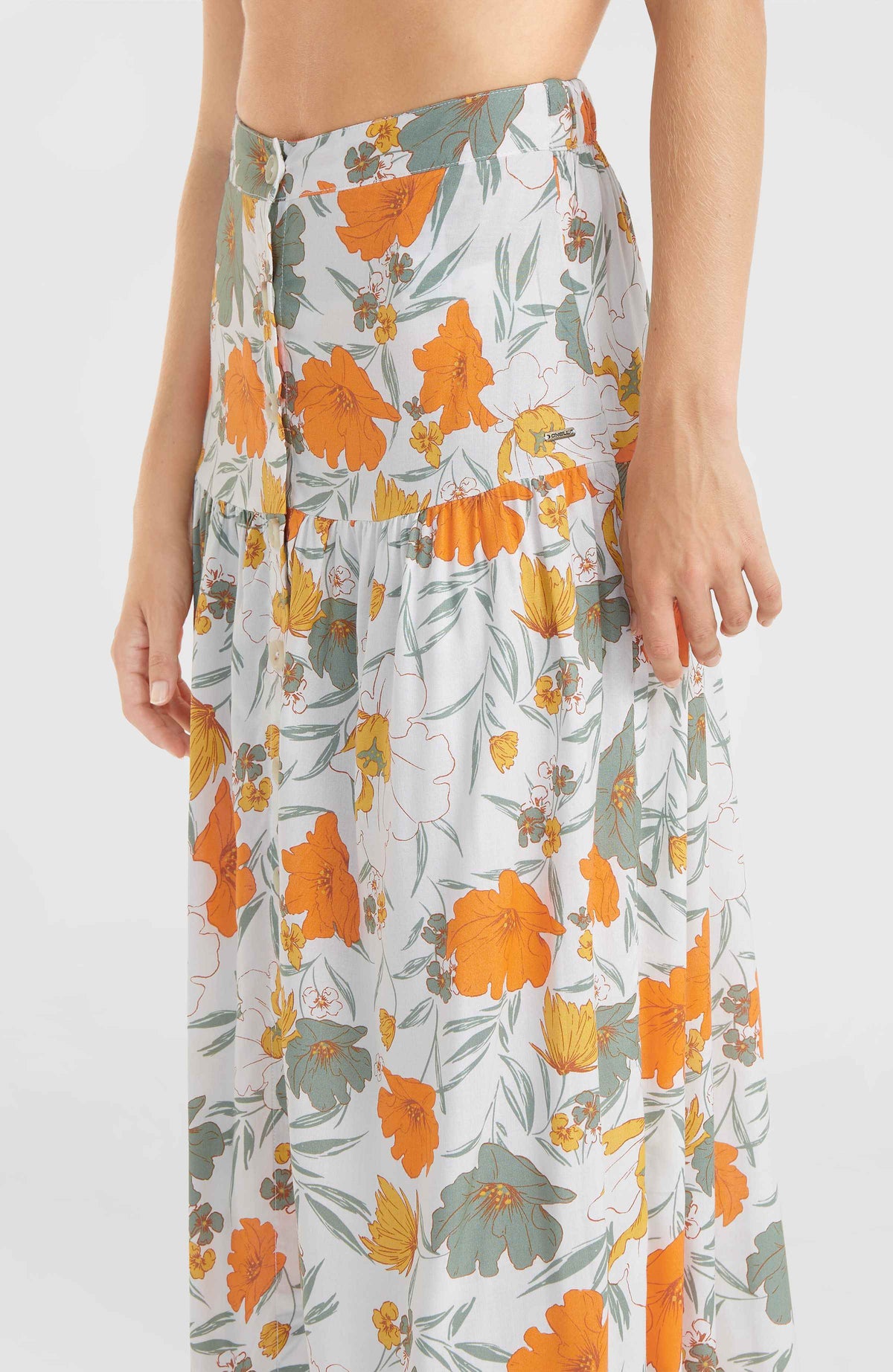 Jupe longue Alofa | White Bluemchen