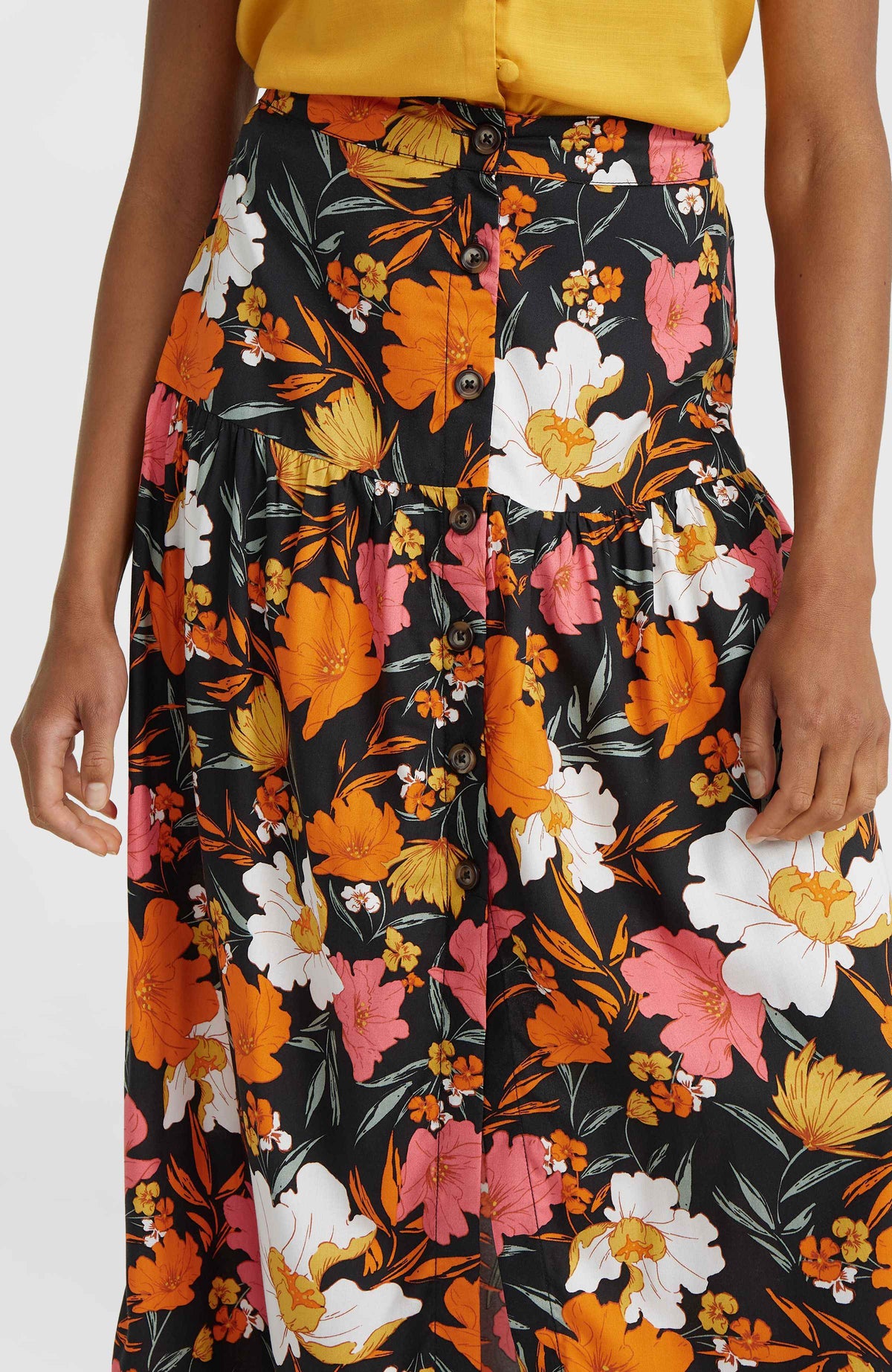 Jupe longue Alofa | Black Bluemchen