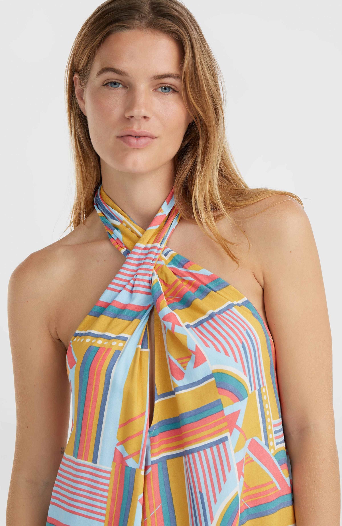 Robe Naima Women of the Wave | Yellow Art Geo