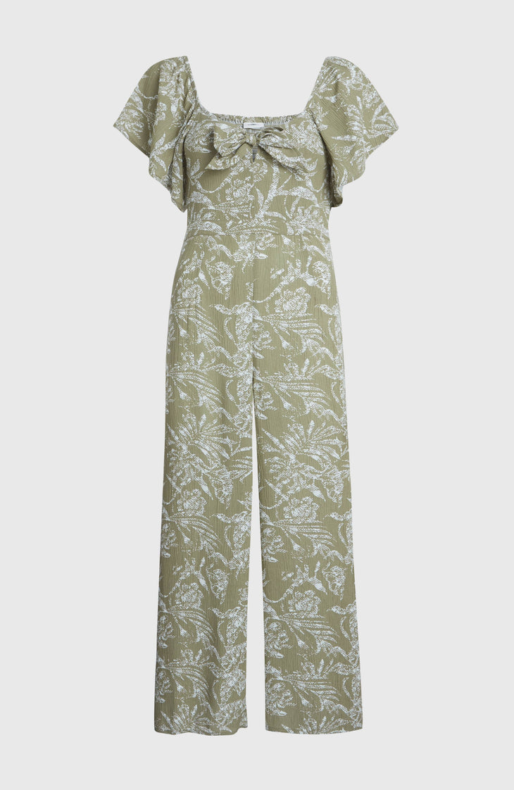 Combinaison Kesia | Green Textured Jungle