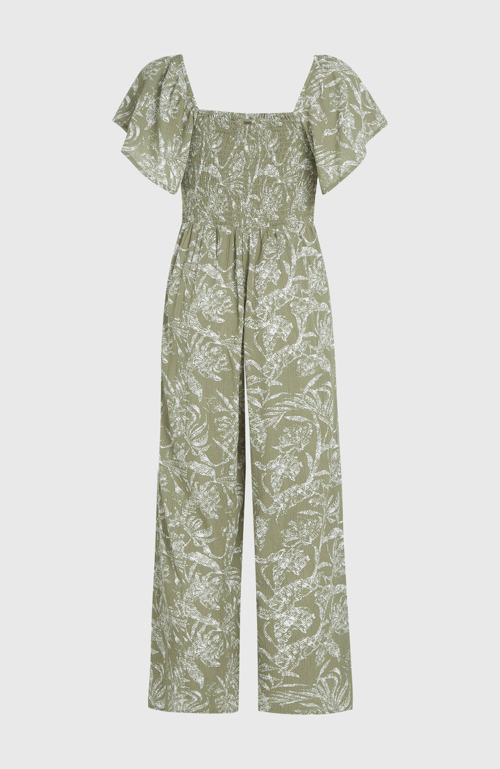 Combinaison Kesia | Green Textured Jungle