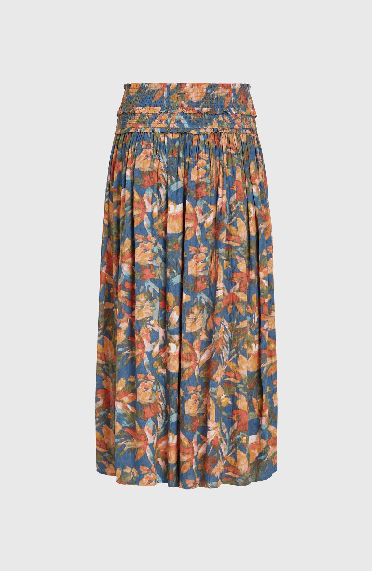 Jupe longue Devyn | Blue Painted Tropics