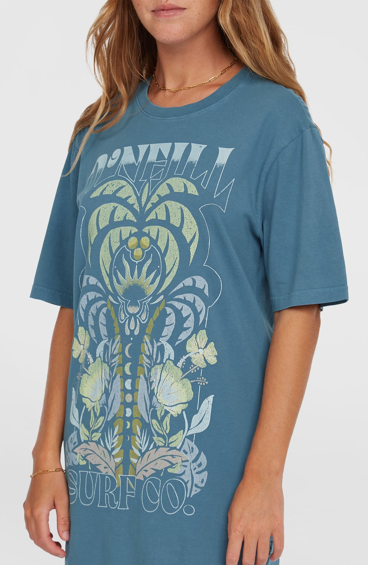 Robe T-shirt Beach Vintage | Copen Blue