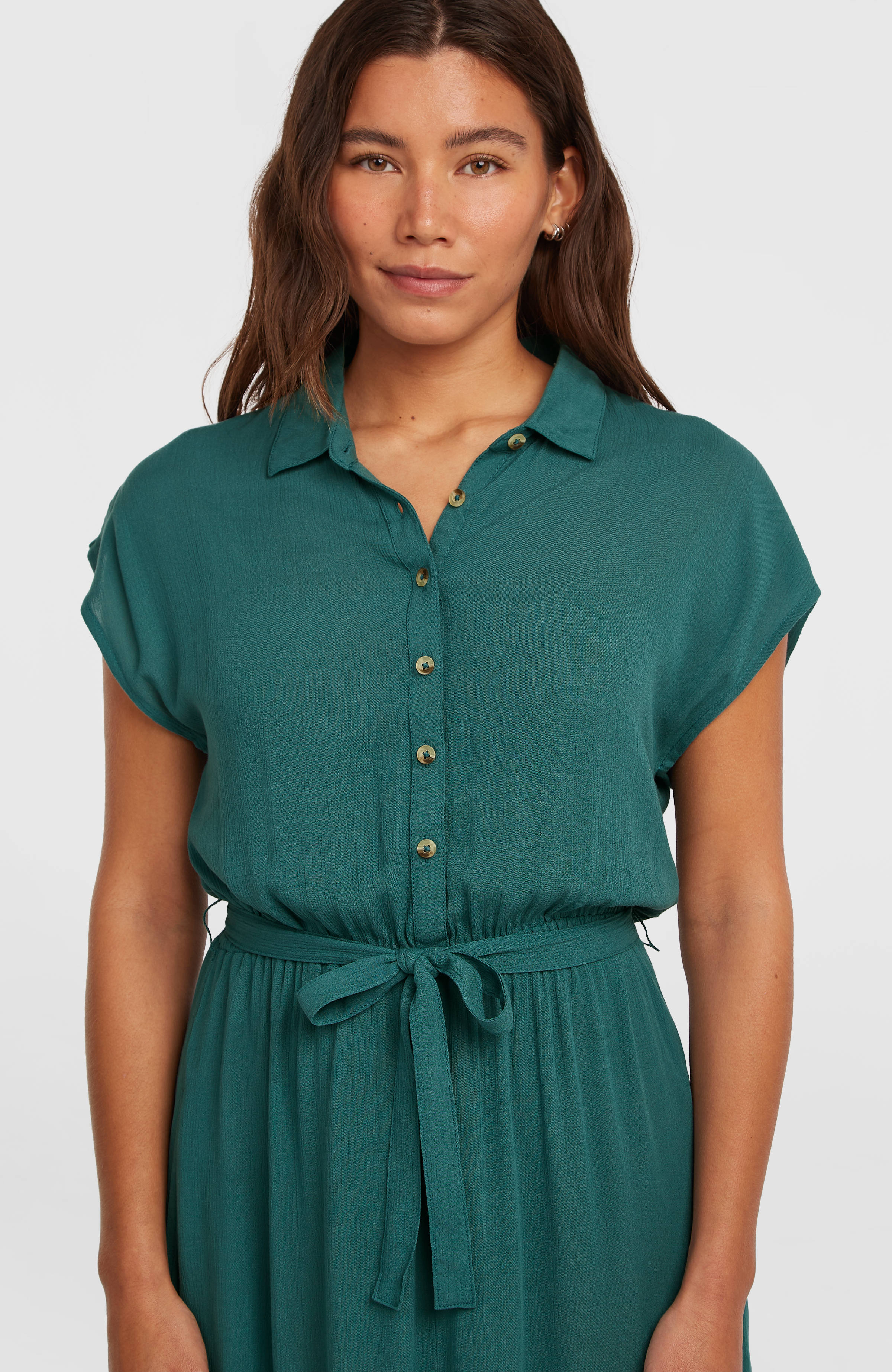 Robe chemise longue Lori | Botanical Heat – O'Neill