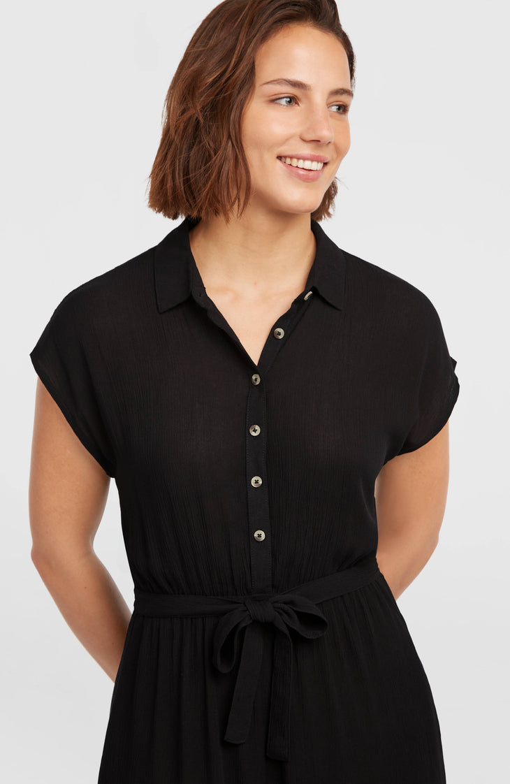 Robe chemise longue Lori | Black Out
