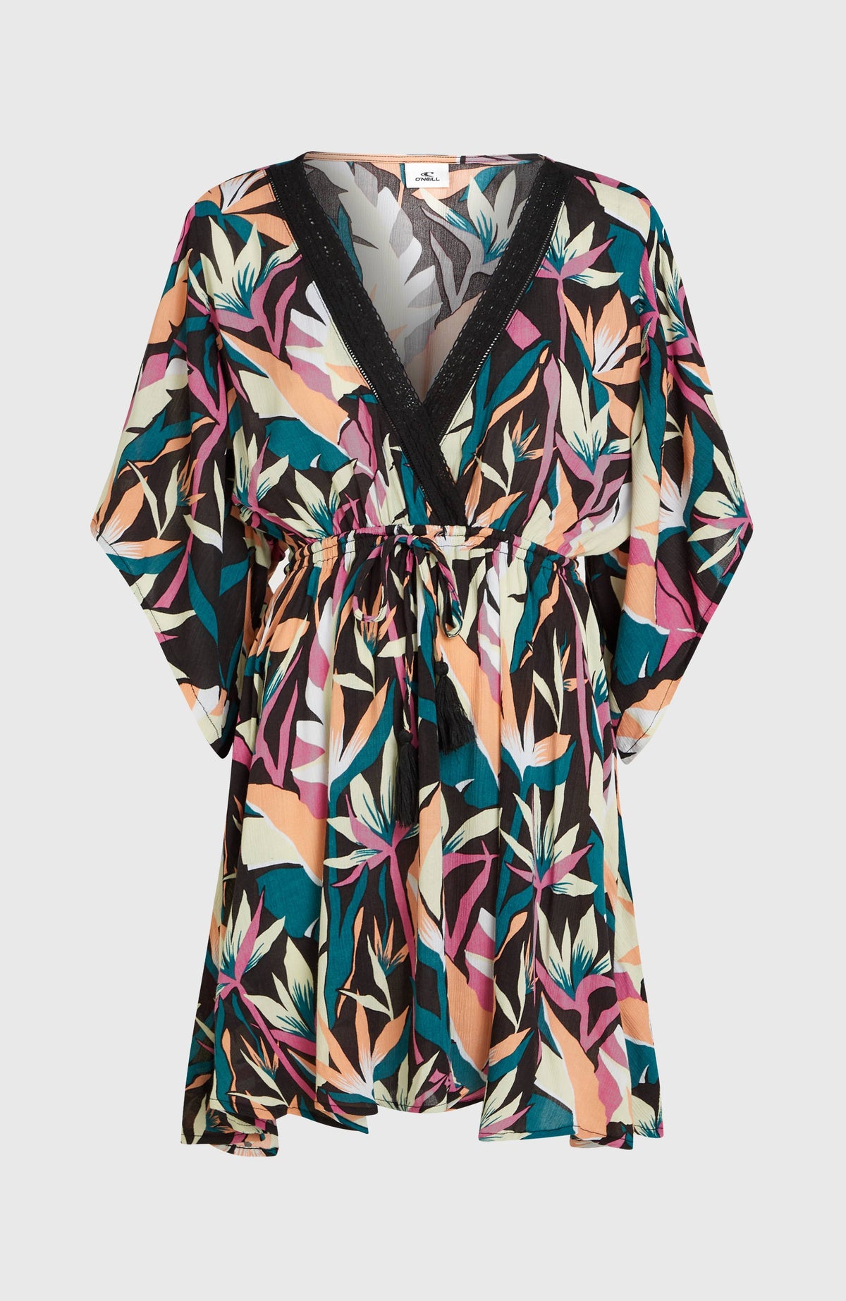 Robe Essentials Tokeena Cover Up | Black Wmns Tropicana