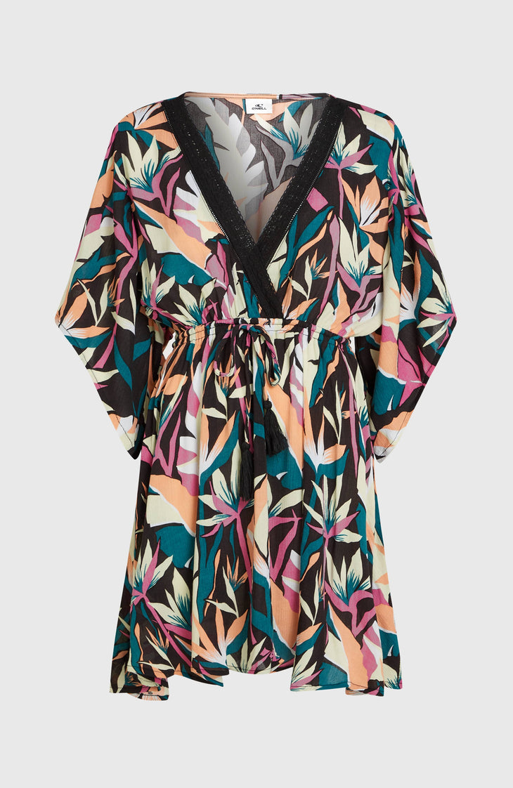 Robe Essentials Tokeena Cover Up | Black Wmns Tropicana