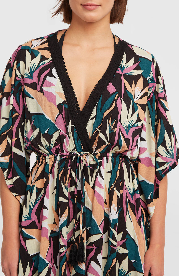 Robe Essentials Tokeena Cover Up | Black Wmns Tropicana