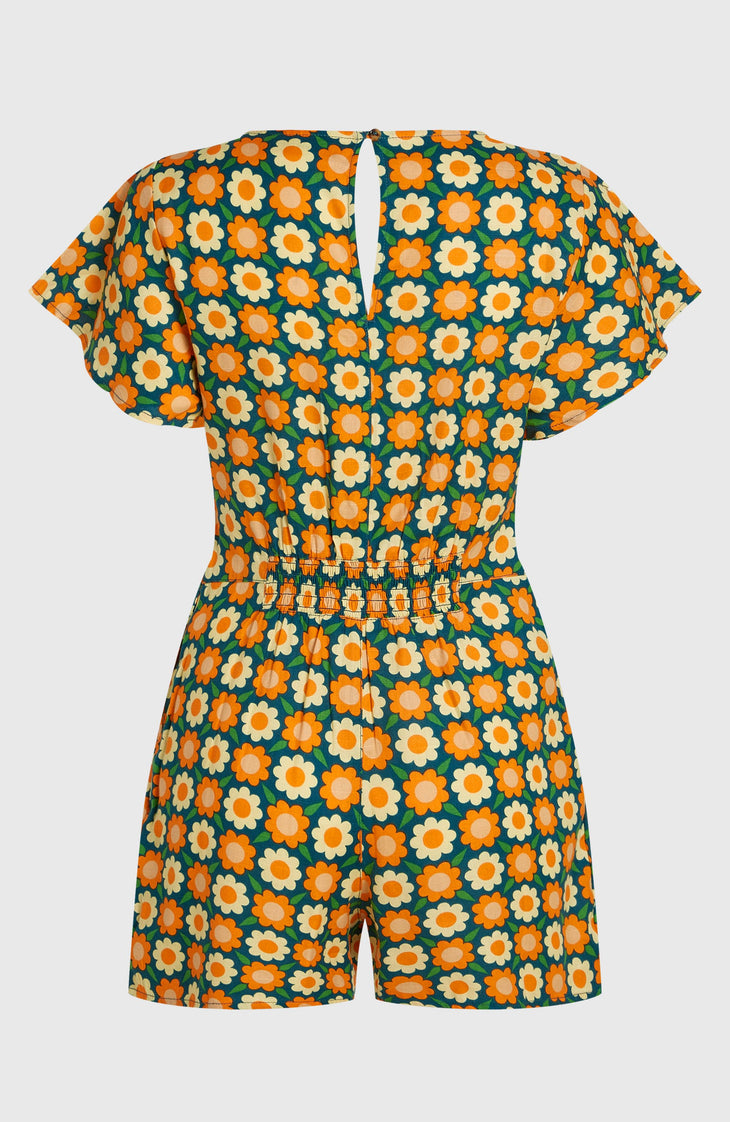 Combishort O'Riginals | Green Retro Flower