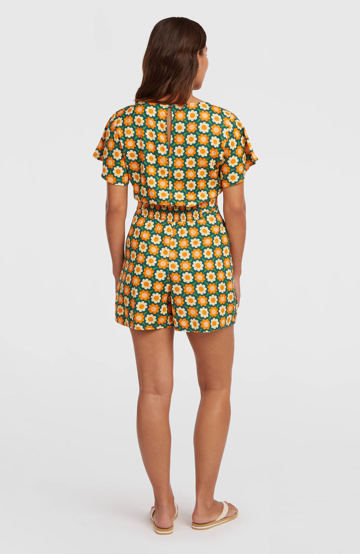Combishort O'Riginals | Green Retro Flower